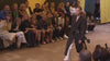 Model Lena Hardt walks the Céline Spring/Summer 2016 womenswear show in Paris. Video via Celine
