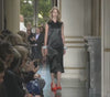Model Julia Frauche walks the Céline  Spring/Summer 2013 womenswear show in Paris. Video via Céline