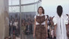 Model Mali Koopman walks the Celine Spring/Summer 2017 womenswear show in Paris. Video via Celine