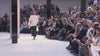 Model Issa Lish walks the Céline Spring/Summer 2015 womenswear show in Paris. Video via Céline